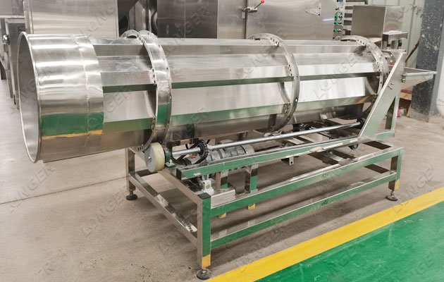 fried peanut flavoring machine
