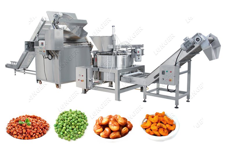 Cashew Nut Frying Production Line